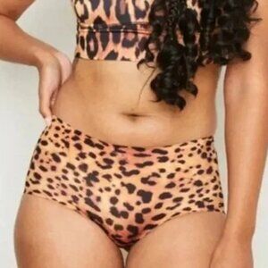 We Are HAH Hipster Boyshort Panty in Lanka Leopard -Size S,NWT